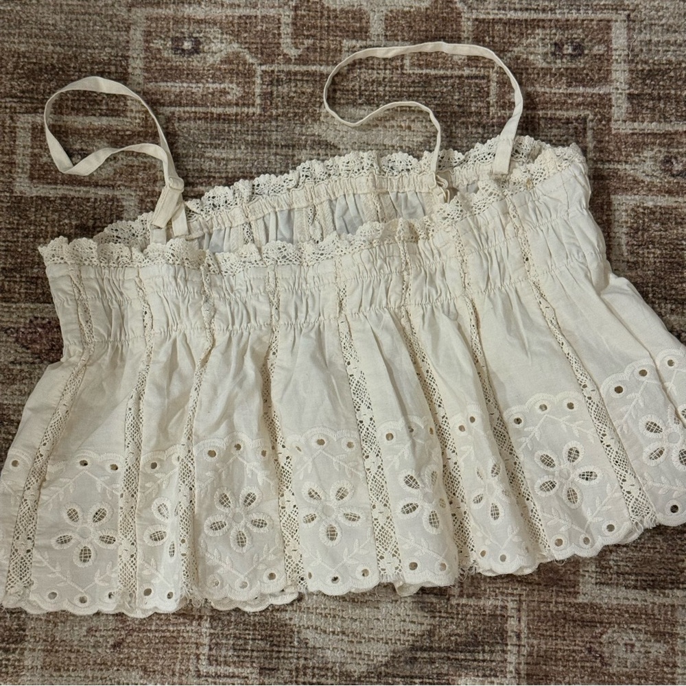 ALTAR’ STATE |  Embroidered Lace
Crop Top Size M - Picture 8 of 12